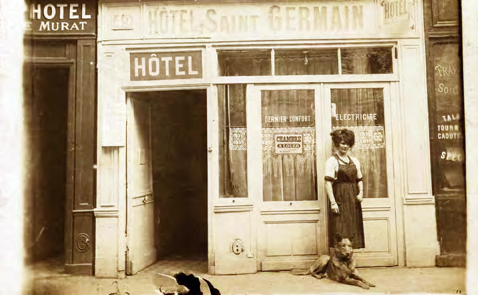 فندق في سان جرمان بباريس العام 1911